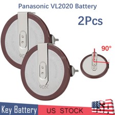 2 Battery Vl2020 Rechargeable Panasonic 90 Degree Repair For Bmw Key Remote Fob 2 Battery Vl2020 Rechargeable Panasonic 90 Degree Repair For Bmw Key Remote Fob
