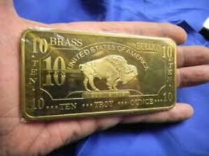 10 Oz 999 Messing Brass Usa American Buffalo Top 311 1 Gramm Ebay