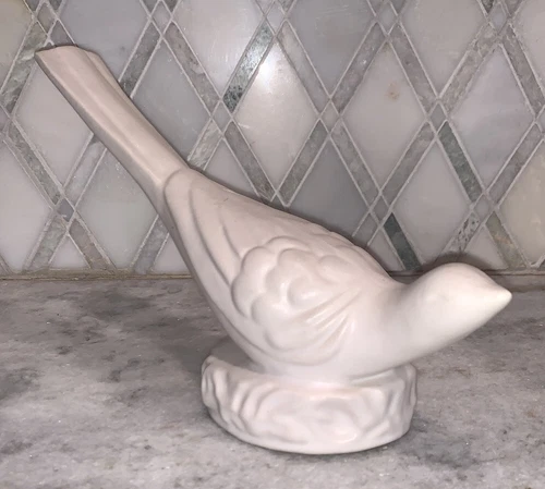 Vintage 1991 Van Briggle Pottery Bird 10”L 6”T  Signed Colorado Springs Marked