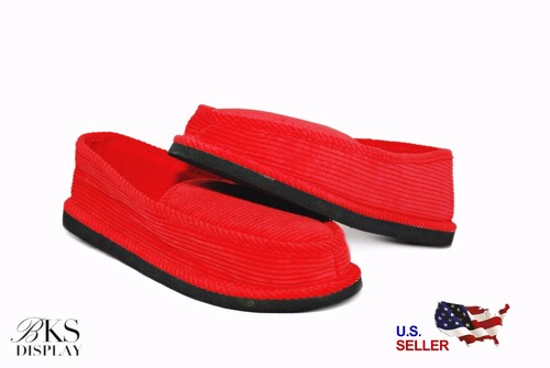 Mens House Shoes Slippers Moccasin Slip 