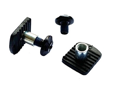 Nitro Snowboardbindungen - Highback Montageset - T-Nut & Schraube - Phantom