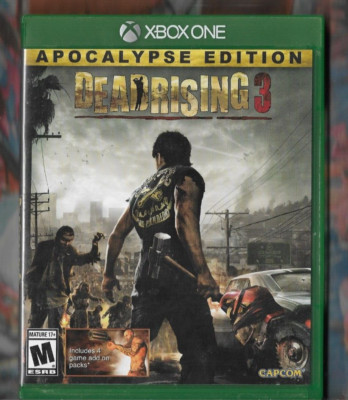 XBOX ONE Video Game DEAD RISING 3 APOCALYPSE EDITION TESTED & WORKS no Manual