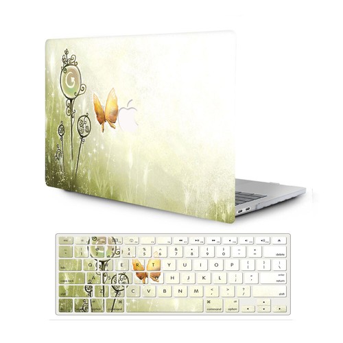 Flower Lotus Hard Case Shell for MacBook Air Pro13 14 15 16 A2337 2338 2941 UA21 - Picture 9 of 26