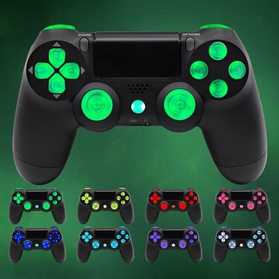 LED  Lights RGB Wireless Controller Gamepad for PC/PS4/Android