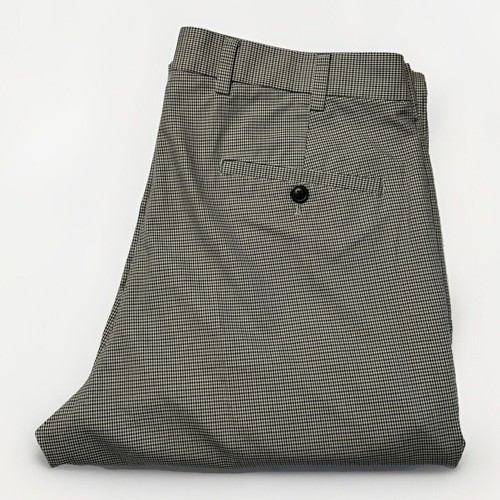 Mens Brooks Brothers Advantage Chino Clark Houndstooth Pattern Sz 34 34x32 - Picture 10 of 10