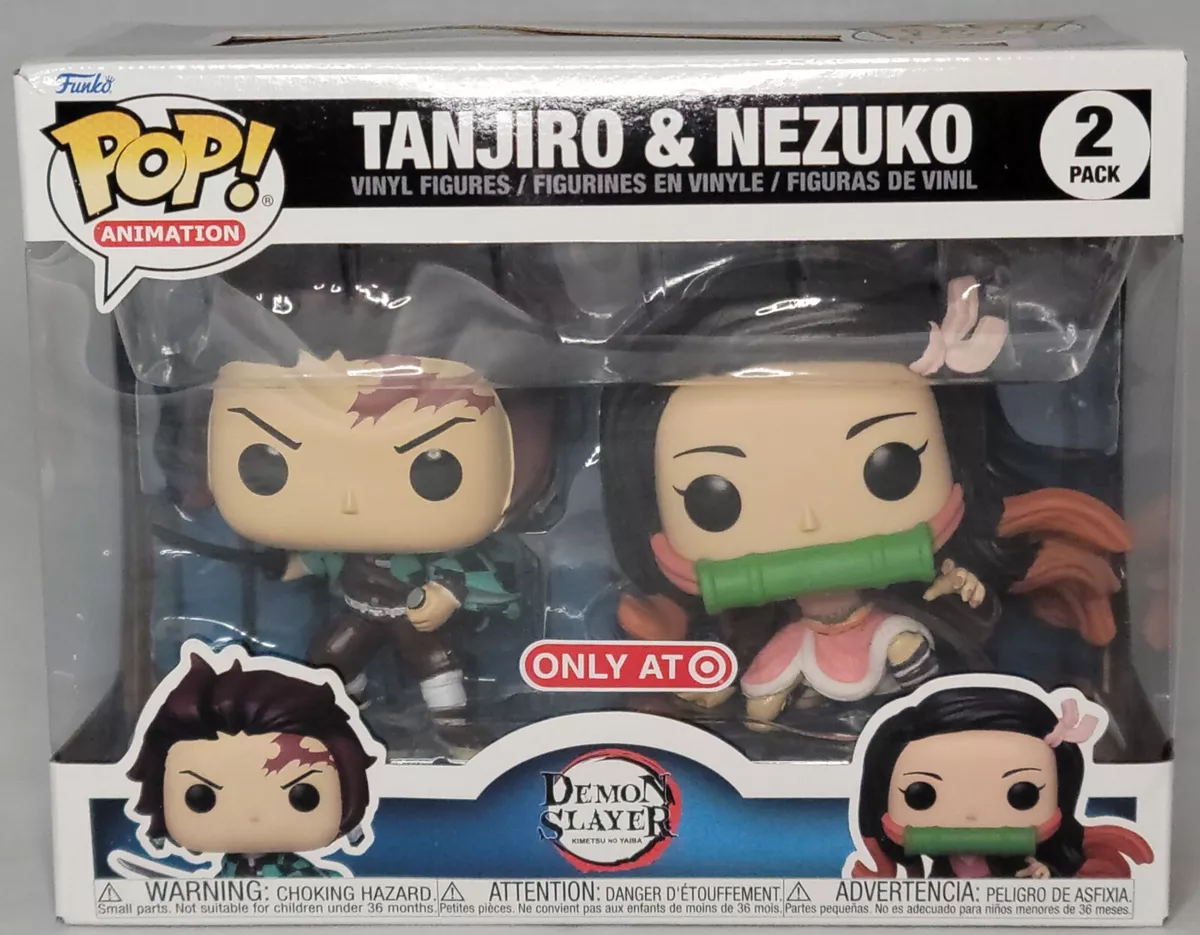 Funko Pop (EXCLUSIVO) Demon Slayer - Tanjiro & Nezuko