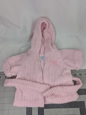 Build a Bear Pink Robe Belt Stuffed Animal Toy