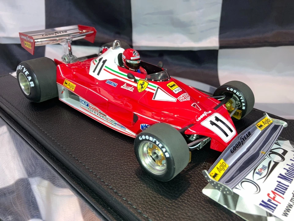 1:18 GP Replicas GPR 014if Niki Lauda Ferrari 312 T2 #11 Süd Afrikanisch Gp 1977 - Bild 3 von 4