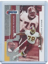 2001 Fleer Game Time 25   Bruce Smith Washington Redskins