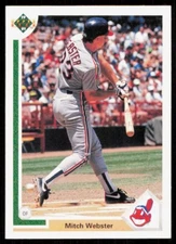 1991 Upper Deck Mitch Webster Chicago Cubs #120