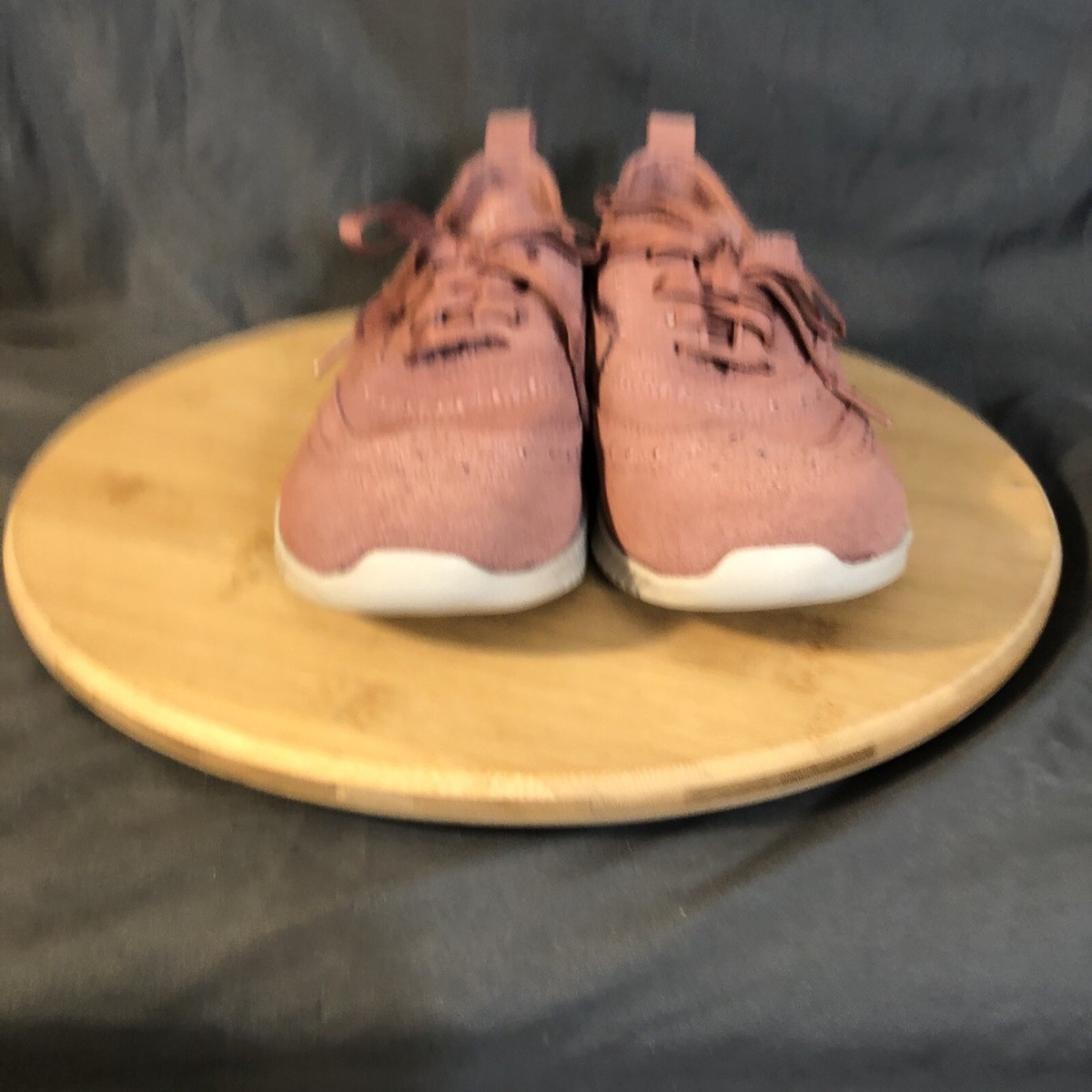 Skechers Smart N Sassy Womens Size Suede Pink Sneakers Shoes (23648)