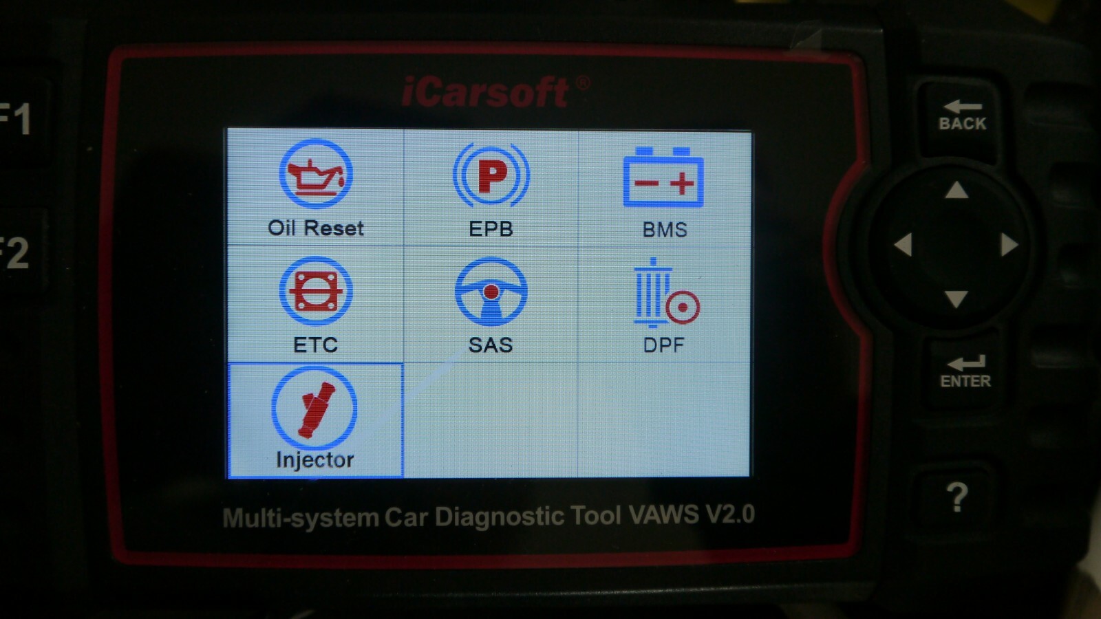 iCarsoft VAWS V2.0 für VAG VW Audi Seat Skoda OBD Diagnose Service Rückstellung