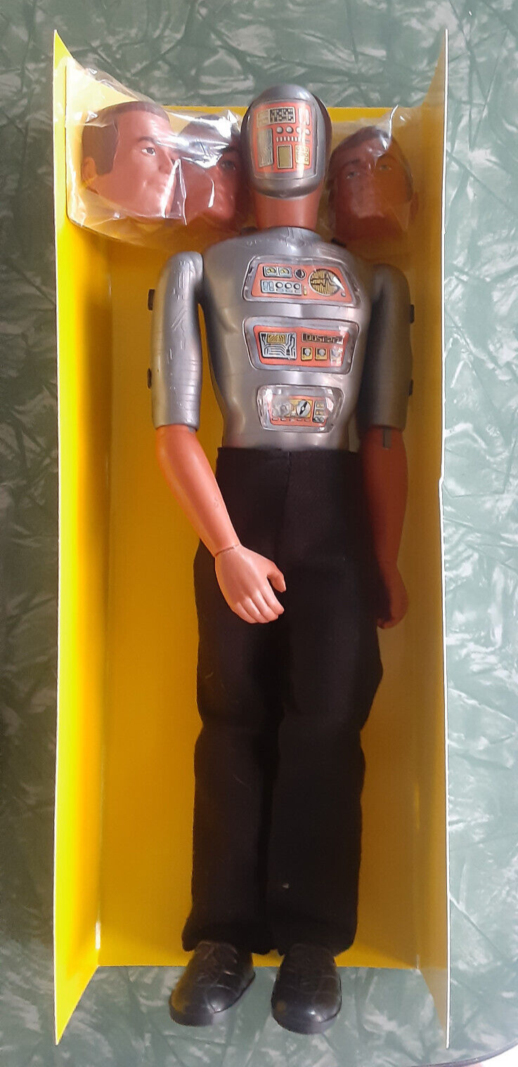 Maskatron six million dollar man figure 1976 mint complete kenner w ...
