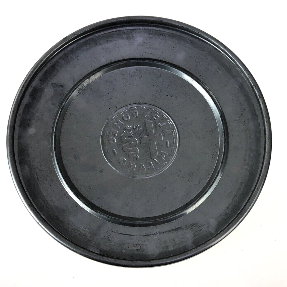 Alfa Romeo Milano Stainless Hub Cap  RARE Vintage OEM Foto 4 de 4