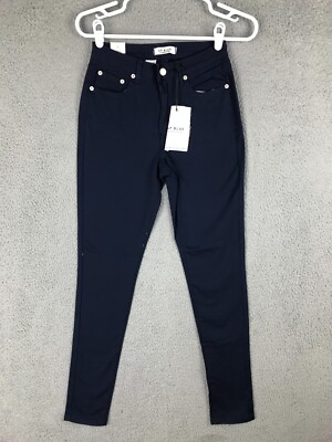 AP Blue By Aphrodite Womens Mid Rise Skinny Stretch Blue Jeans Size 5 25x28.5