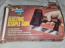 ARROW ELECTRO-MATIC ETN-50 Electric Staple Gun WORKING With Staples