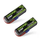 2x Ovonic 4000mAh 60C 6S Lipo Battery 22.2V EC5 for RC Car Truck Heli Jet Boat