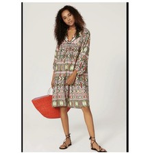 Farm Rio Women's Amulet Dress Long Sleeve Sz S NWT