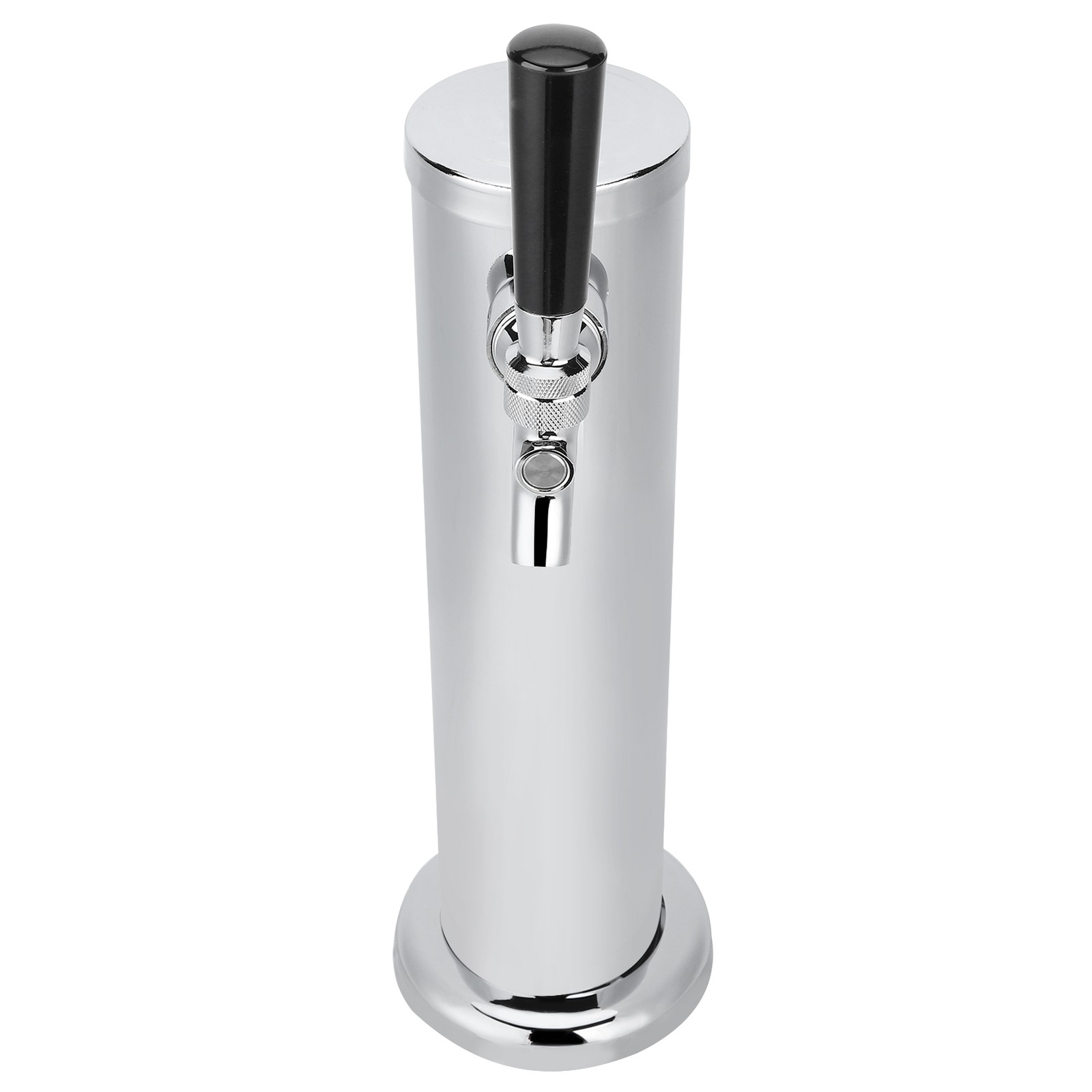 Single Faucet Dispenser Draft Beer Tower Dispenser Stainless Steel Beer Tower
