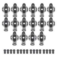 Roller Rocker Arms Kit for SBC 350 400 V8 1.60 Ratio 3/8" Stud Stainless Steel