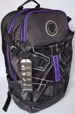 Marvel Studios Bioworld Black Panther Wakanda Forever Tech 18" Backpack NEW RARE