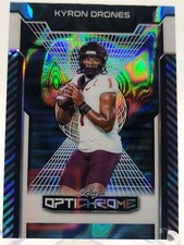 2025 Leaf Optichrome Kyron Drones #163 Green Crystal Ice RC 1/1 ONE OF ONE