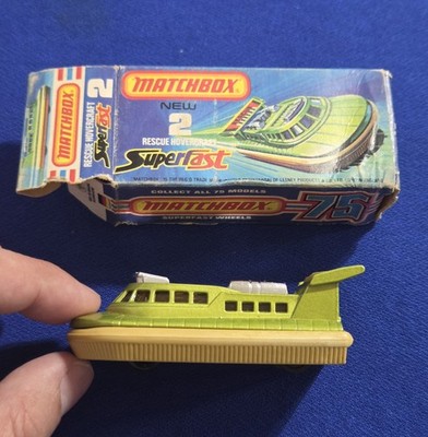    MATCHBOX   SUPERFAST   NO. 2 RESCUE HOVERCRAFT   CIRCA 1972   