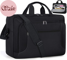 Laptop Bag 17.3 Inch Laptop Briefcase Large Waterproof Laptop Case for Men Women