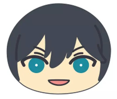 Hokuto Hidaka Ensemble Stars! Plush Mascot Badge