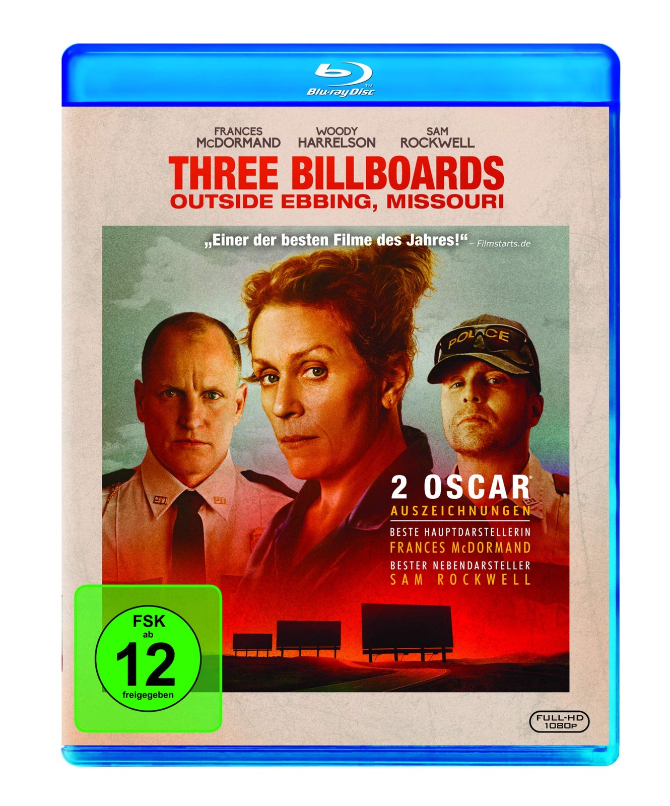 Three Billboards Outside Ebbing, Missouri (Blu-ray) Frances McDormand