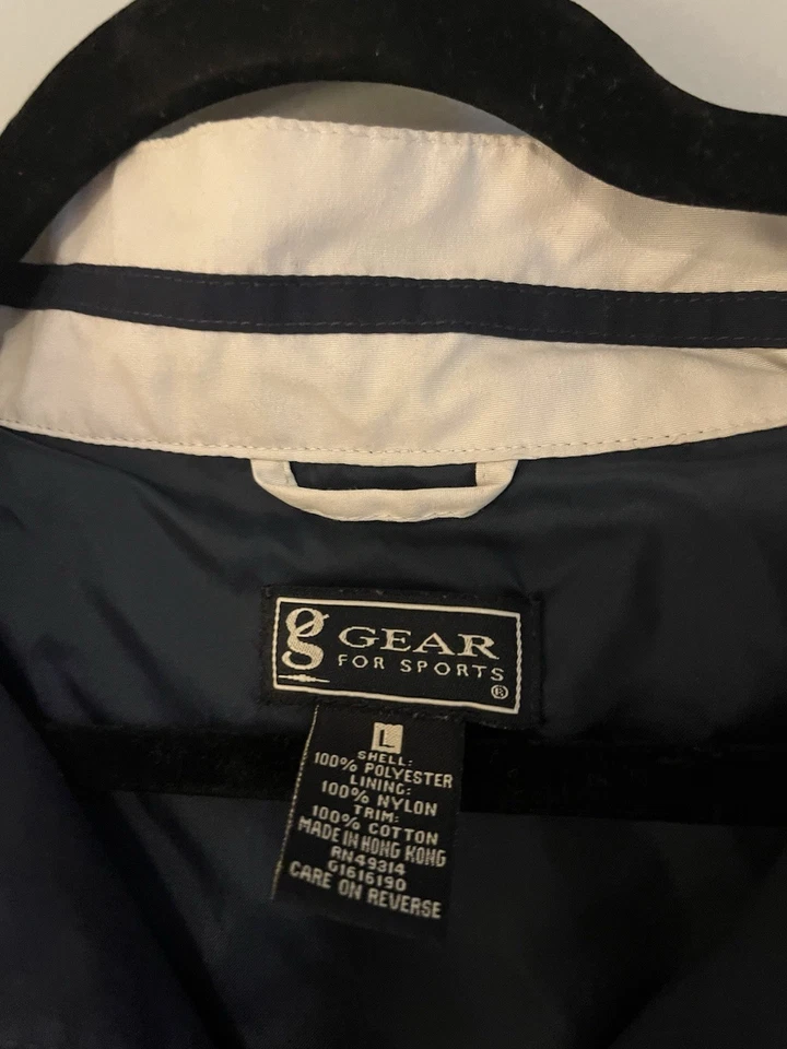 2002 Gear For Sports US Open Vest Windbreaker Size Large - Image 2 of 3