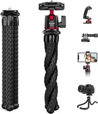 Mini Flexible Phone Tripod with Cold Shoe Mount