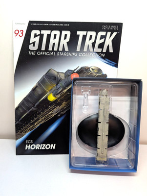 Star Trek Starship Eaglemoss ECS Horizon with #93 w/ Magazine