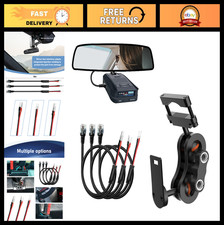 Radar Detector Mount Hard Wire Power Cord Kit for Rearview Mirror - 16
