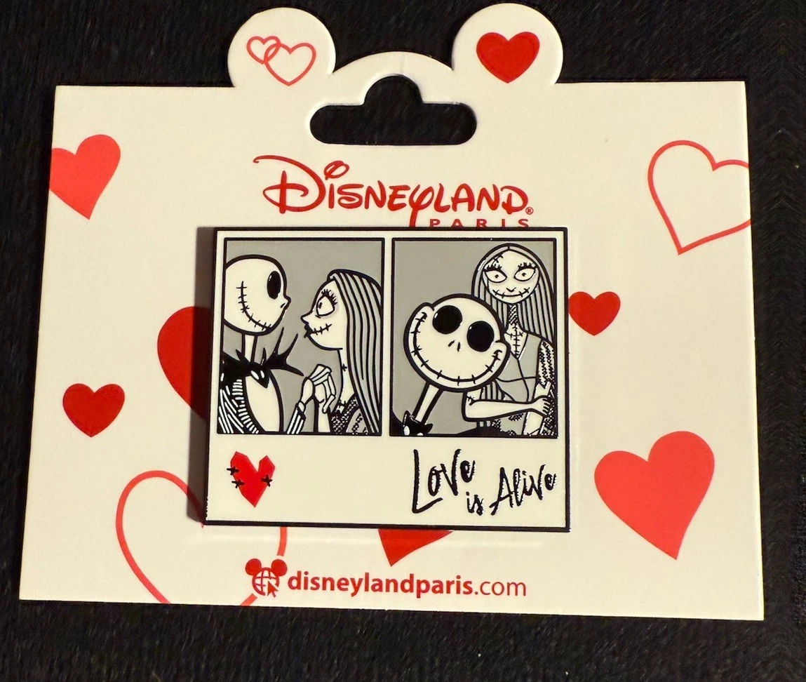 Valentine's Day Nightmare Before Christmas Patches & Pins (1968