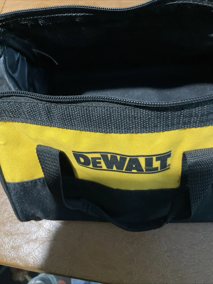 DeWalt Contractor Bag/Small Tool Bag 11x9x7 Heavy Duty Nylon Canvas, Very Clean - Image 2 of 4