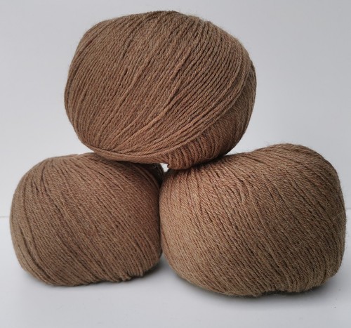 3ply Superwash Knitting Wool Balls, 500g  Brown Great for socks & hats  (CL-226) - Picture 2 of 5