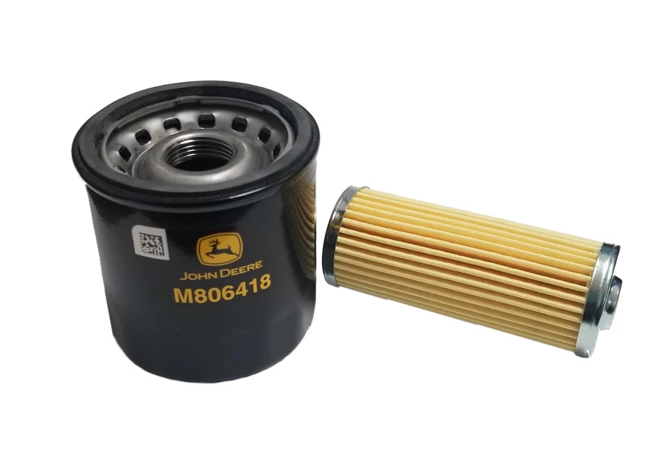 John Deere Original Equipment Fuel and Oil Filter M806418/MIU804763 Kit - M80... - Image 2 of 4