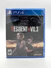 New Resident Evil 3 (Sony PlayStation 4 PS4, 2020) Minor Case Flaw