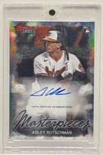 2023 Bowman's Best Adley Rutschman RC Masterpieces Refractor Auto /99 Orioles