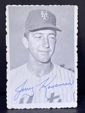 1969 Topps - Deckle Edge Jerry Koosman #25 N.Y. Mets Star Pitcher in EX Cond