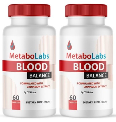 Metabo Labs Blood Health Support for Daily Balance Cinnamon Extract Formulat 120