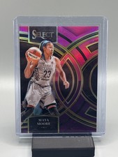 2024-25 Select WNBA Premier Maya Moore Pink and Purple Prizm /99 #108