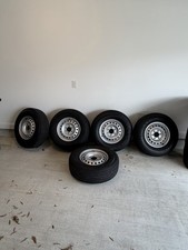 Oem Ford Bronco Steel Wheels Rims W Bridgestone Dueler Ht Tires Set Of 5