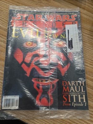 Star Wars Insider Issue #42 Evil Has A New Name Darth Maul Dark Lord Of The Sith