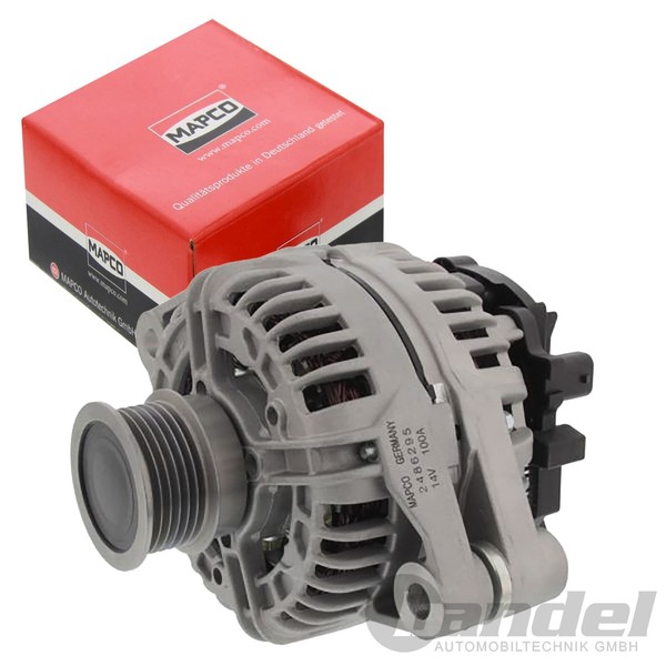 Mapco Lichtmaschine Generator 100A Passend FüR Opel Astra Insignia Zafira-image