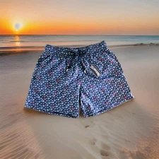 Vilebrequin Moorise Swim Blue Marine Swim trunks - Medium NWT