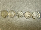 Lot of 118 Buffalo Nickels from 1913-1938
