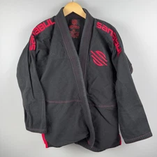 Sanabul Jiu Jitsu Gi Adult Size A2 Brazilian Kimono Jacket Top Black Core