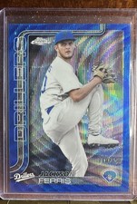 2025 Topps Pro Debut - Chrome Jackson Ferris #PDC-65 Blue Wave Refractor /150...